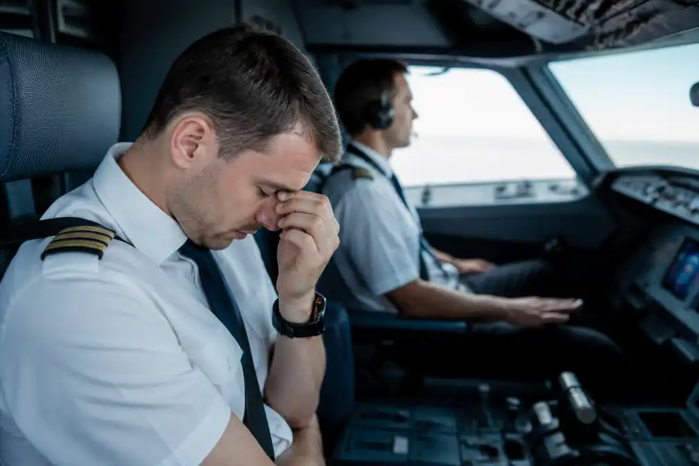 Helft Europese piloten vloog ondanks te grote vermoeidheid, blijkt uit ECA-rapport