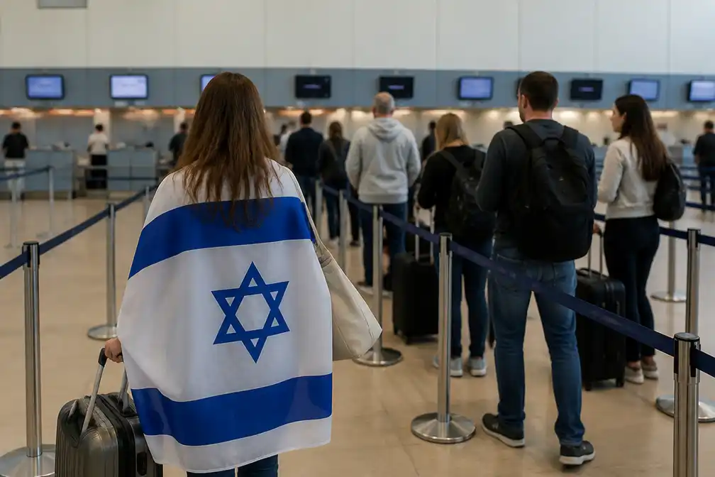 Tienduizenden Israëliërs uit het buitenland reizen naar Israël om te stemmen