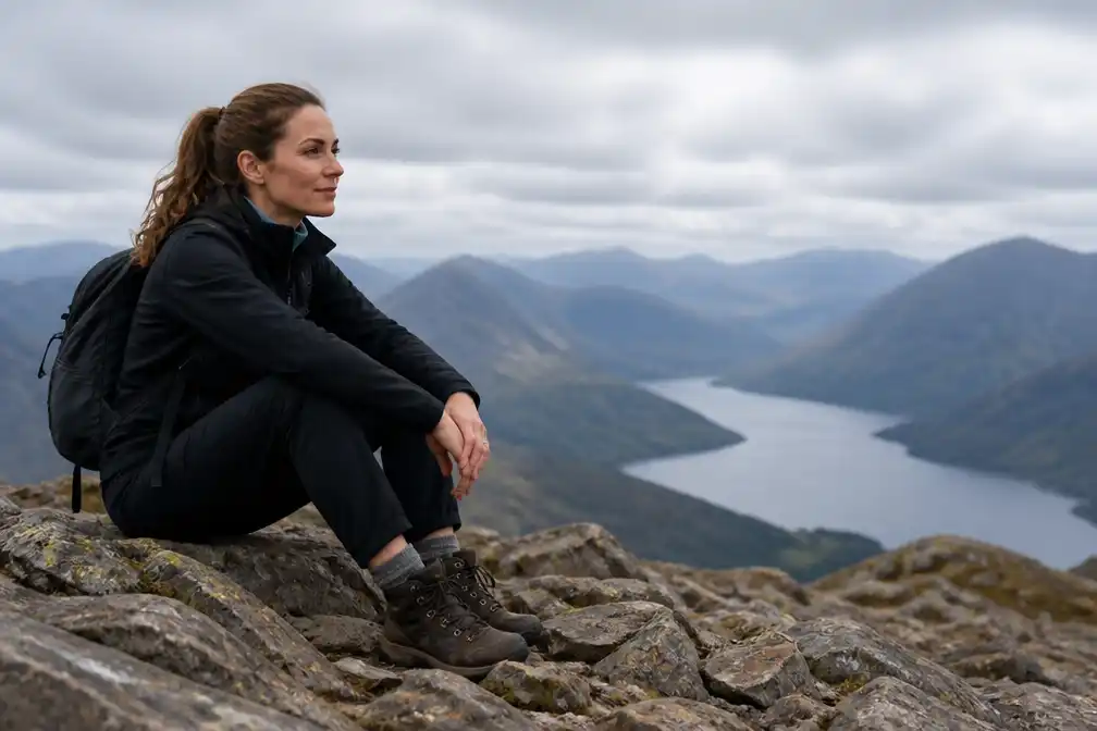 Prinses Catherine beklimt hoogste bergen van VK voor kankerfonds