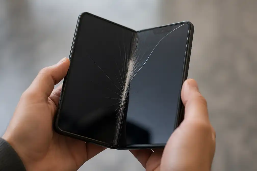 Apple erkent schermscheuren bij nieuwe opvouwbare iPhone Duo