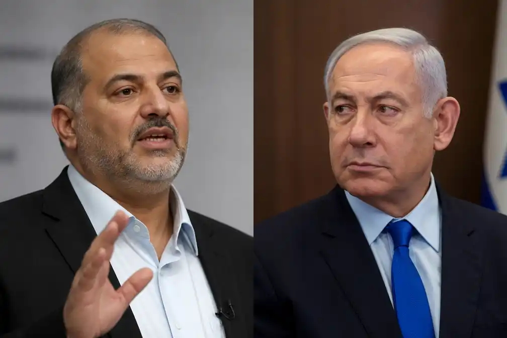 Ra'am-leider Mansour Abbas noemt Netanyahu een opruier en een leugenaar