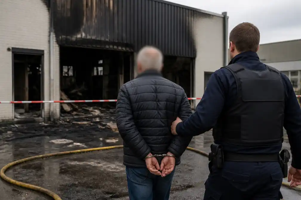 Onderzoeksrechter Kortrijk houdt 62-jarige aan na brand in drugslabo