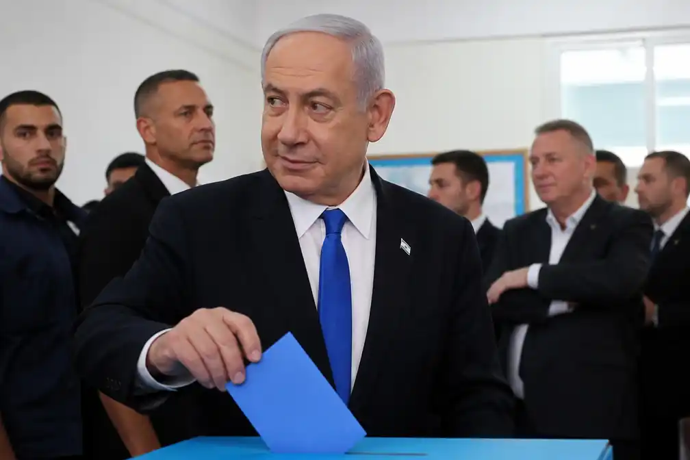 Netanyahu voorlopig aan de leiding na telling van meer dan de helft van de stemmen