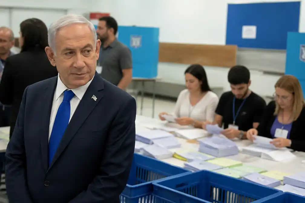 Blok-Netanyahu nog steeds aan kop na 84,5 procent van de stemmen, meerderheid lijkt buiten bereik