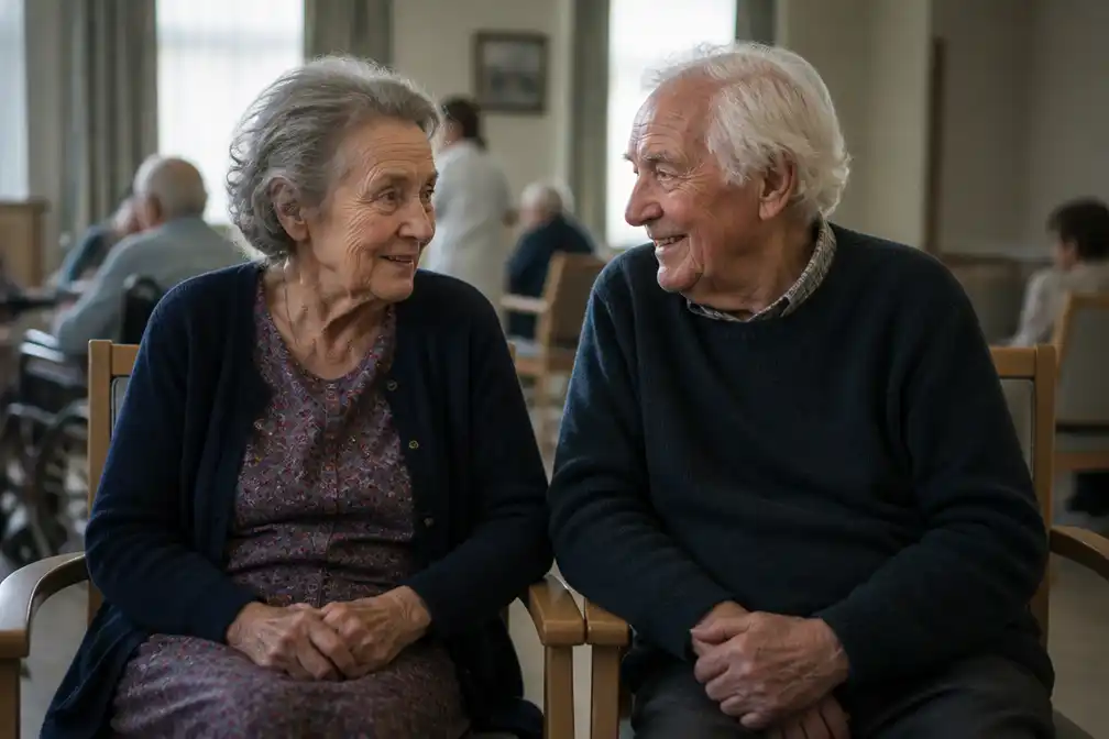 All of a Sudden: vijf maanden filmen in Parijs verzorgingstehuis, vriendschap die naar liefde neigt