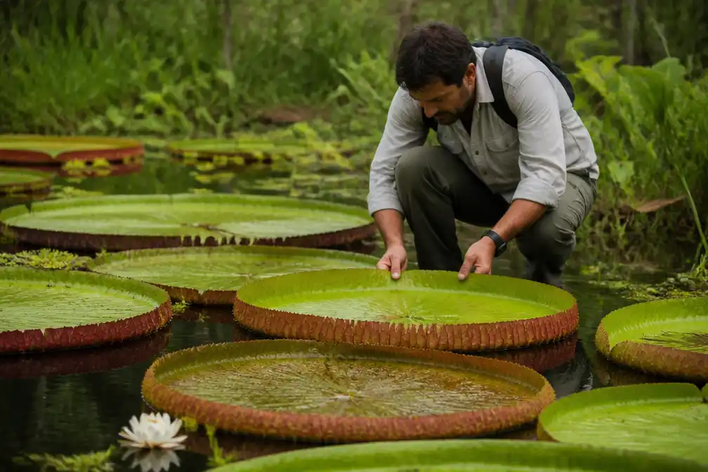 Nieuwe reuzewaterlelie ontdekt in Colombia dankzij Instagram-foto