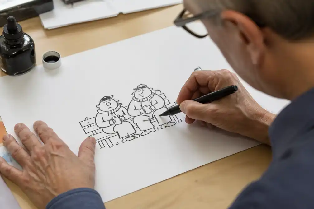 Cartoonist Paul Kusters publiceert 'Toos en Henk' op 29 juni 2026