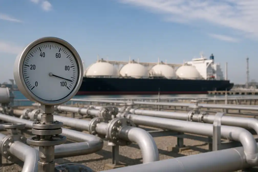 Europese gasprijs komt kort boven 100 euro per megawattuur uit