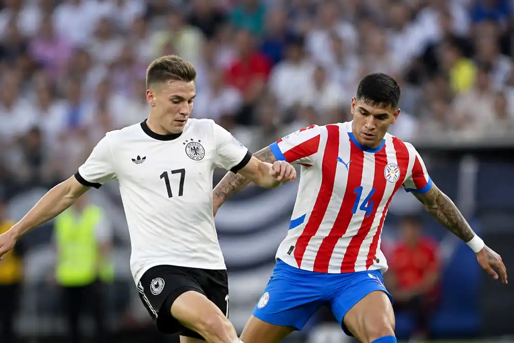 Duitsland treft Paraguay in achtste finales WK