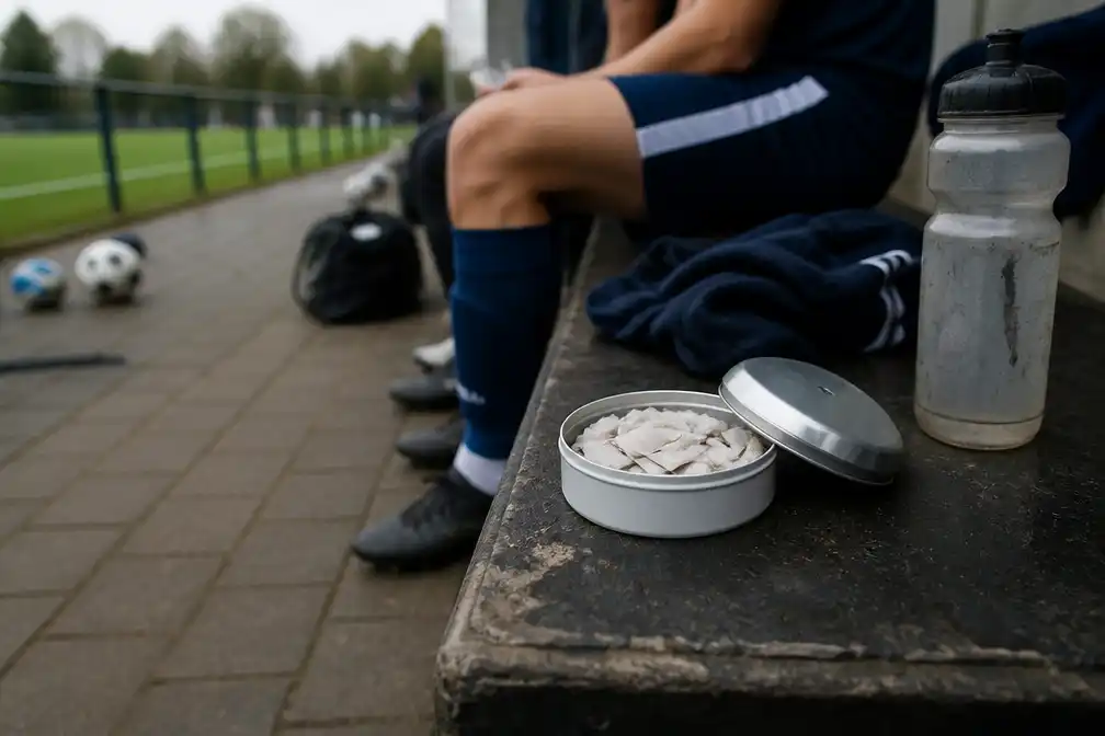 Snus alomtegenwoordig in Vlaams amateurvoetbal ondanks verkoopverbod