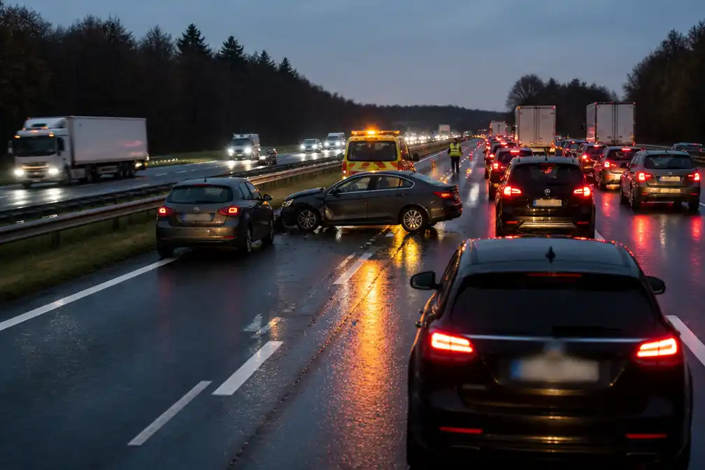 Ongeluk op A1 bij Apeldoorn zorgt voor forse vertraging richting Twello