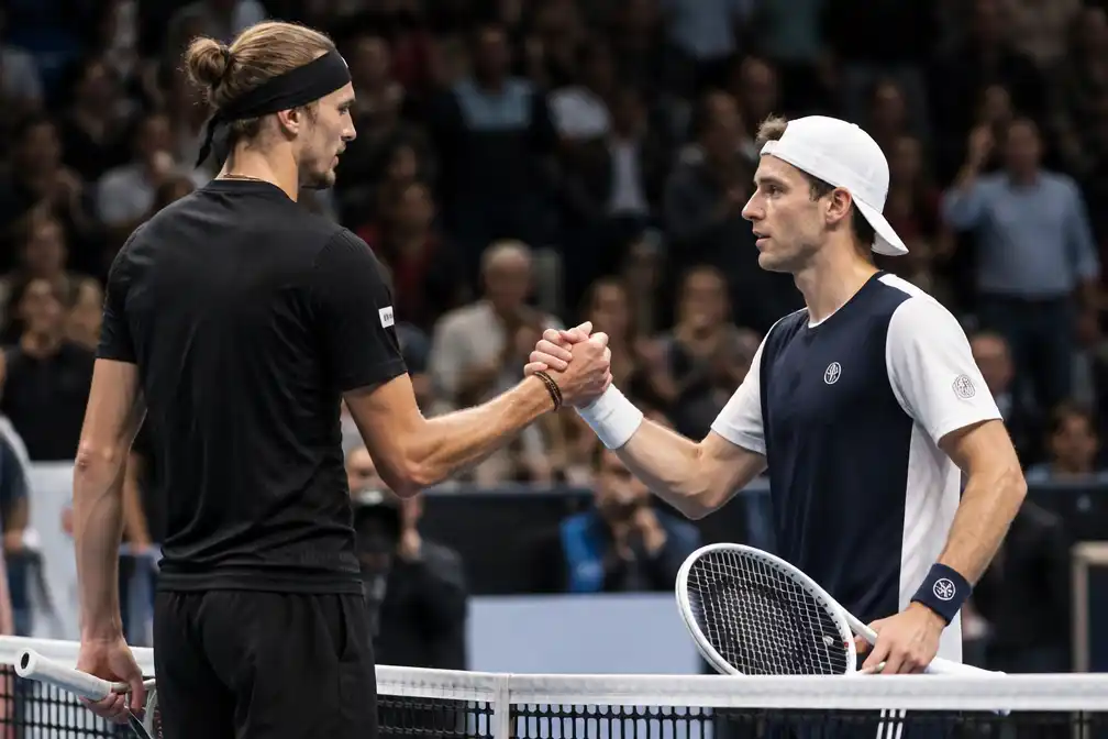 Zverev verslaat Griekspoor in Wenen en wordt virtueel nummer 1 van de wereld