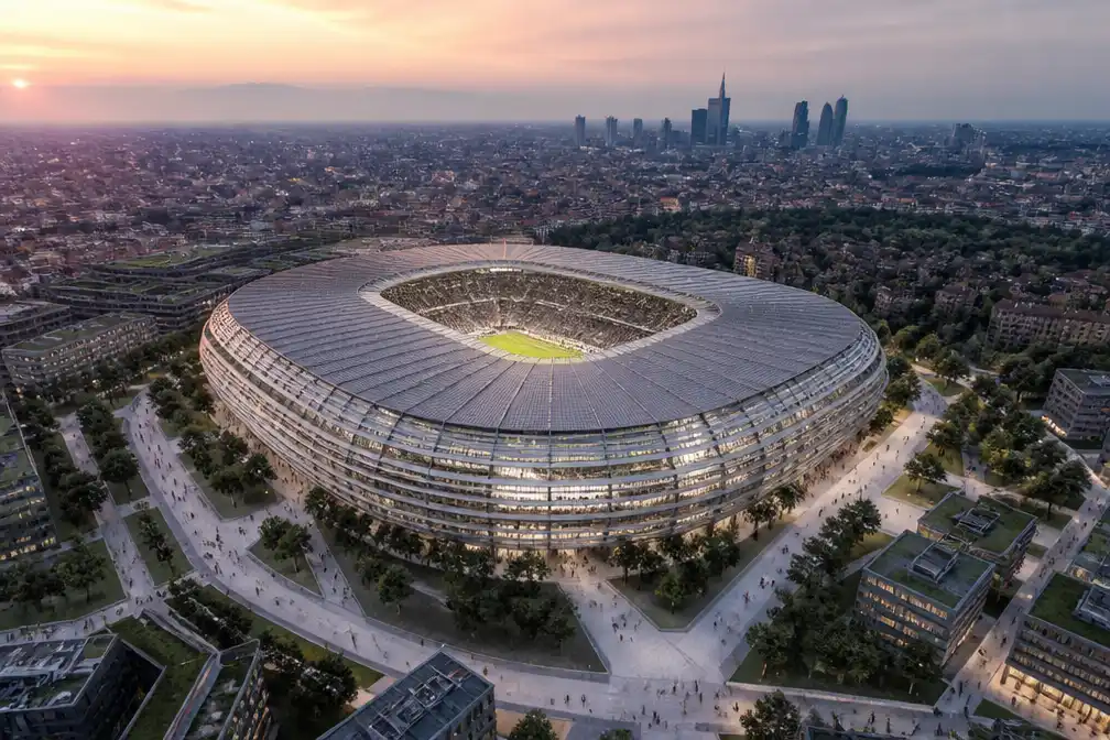 Inter en AC Milan presenteren Generali Stadium als opvolger van San Siro