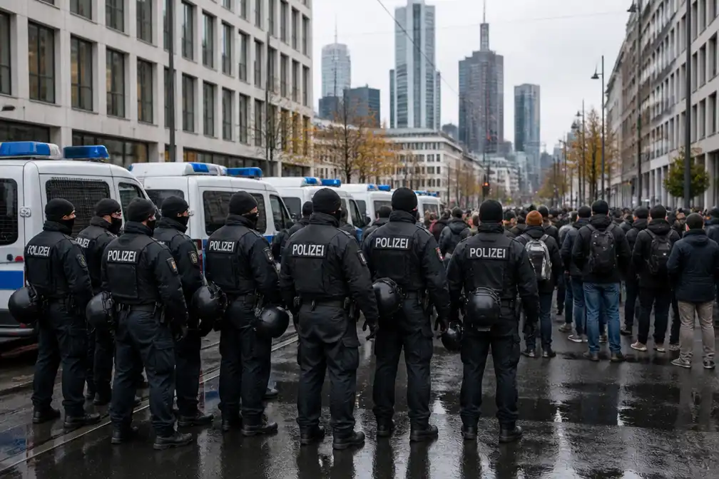 Duitsland zet grote politiemacht in voor landelijke jongerenprotesten GenZ regelt!