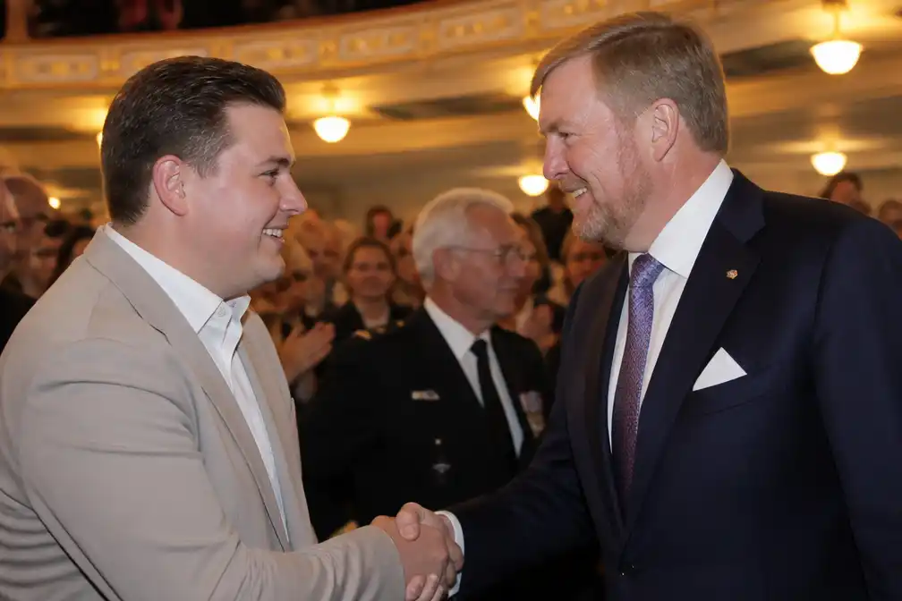 Marco Schuitmaker noemt ontmoeting met koning Willem-Alexander een 'voorrecht'