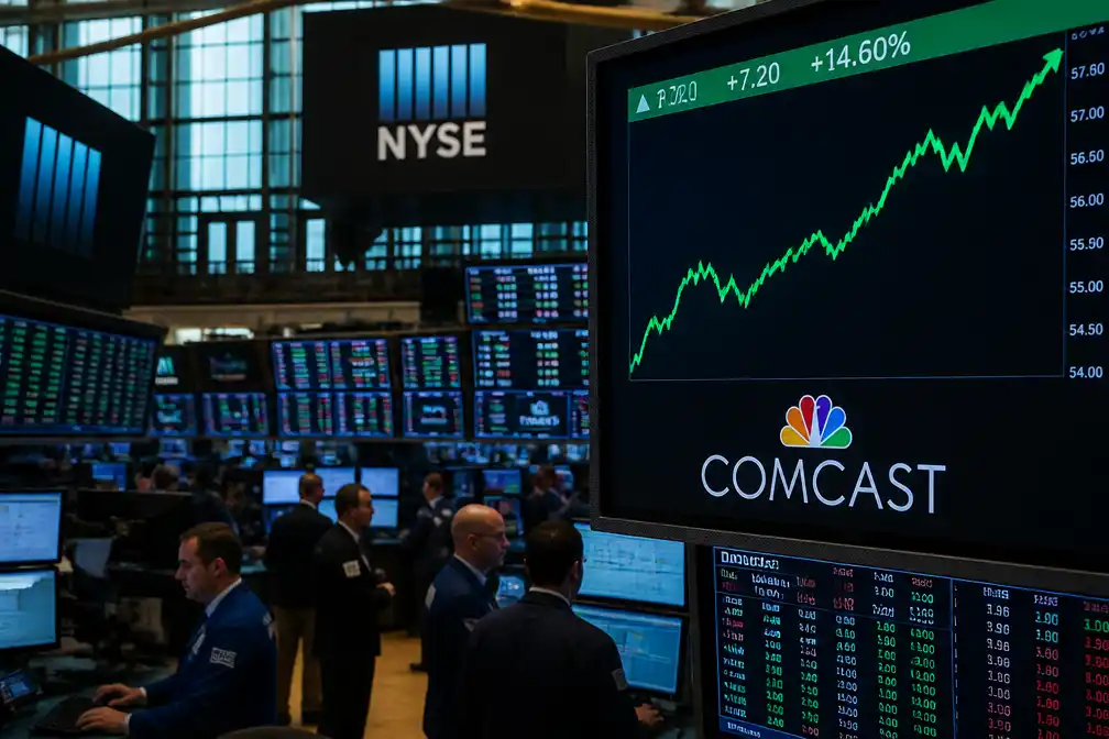 Comcast-aandeel stijgt op Wall Street na aankondiging van splitsing
