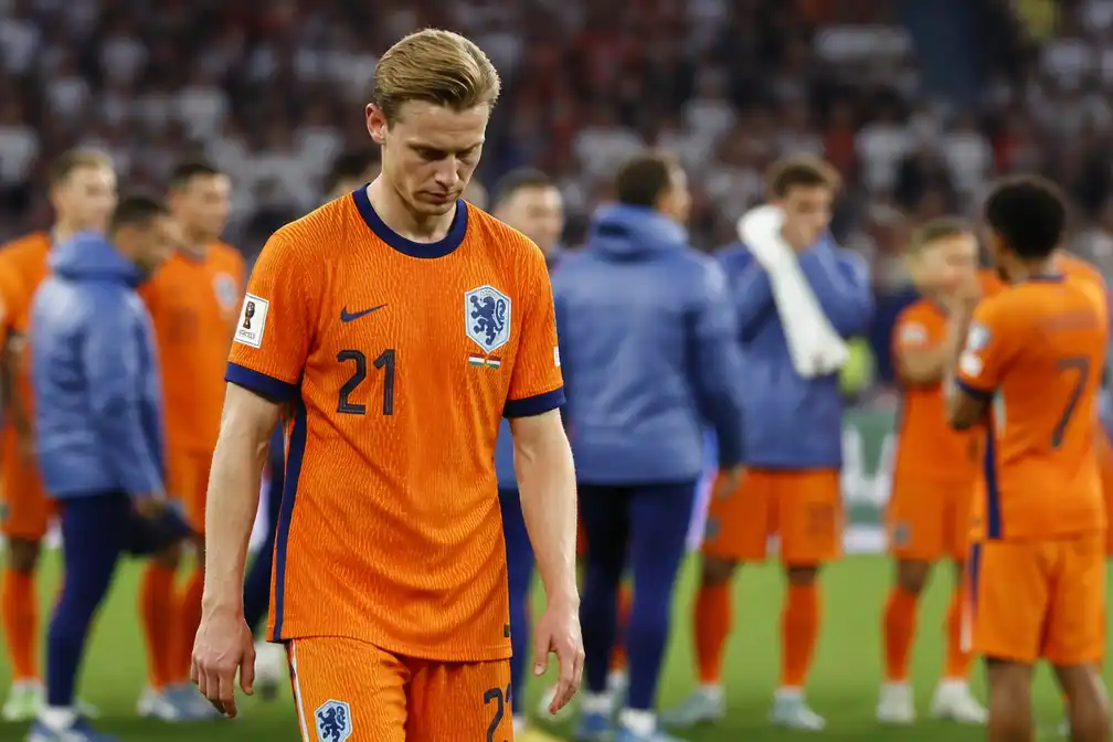 De Jong noemt vroege uitschakeling Oranje 'natuurlijk onvoldoende'
