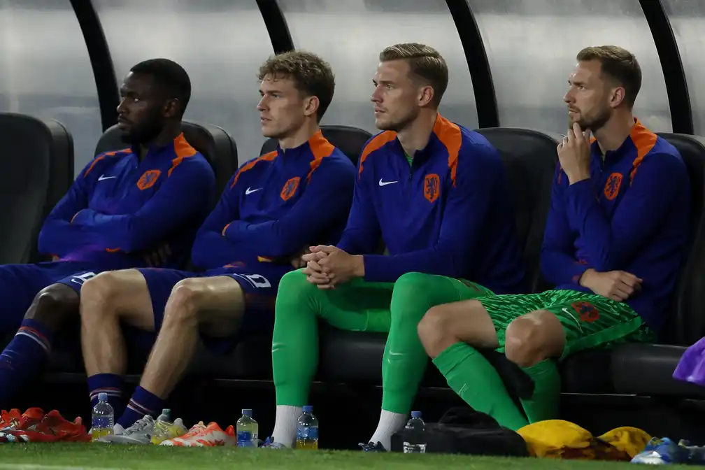 Vier Oranje-internationals kwamen niet in actie op WK