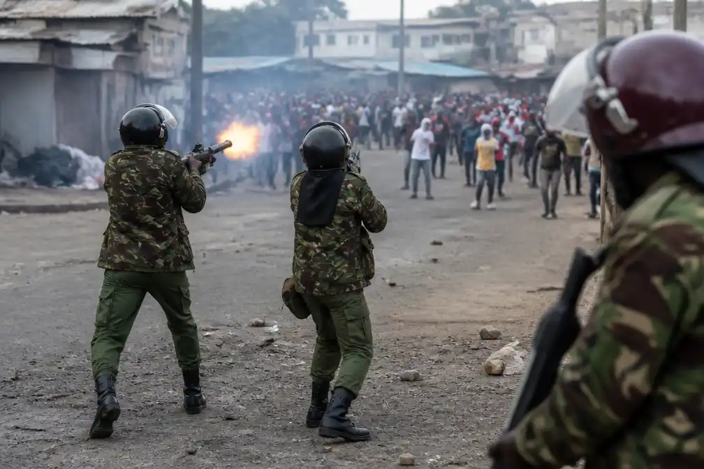 Keniaanse politie schiet dode tijdens protest tegen ontvoeringen in Nairobi