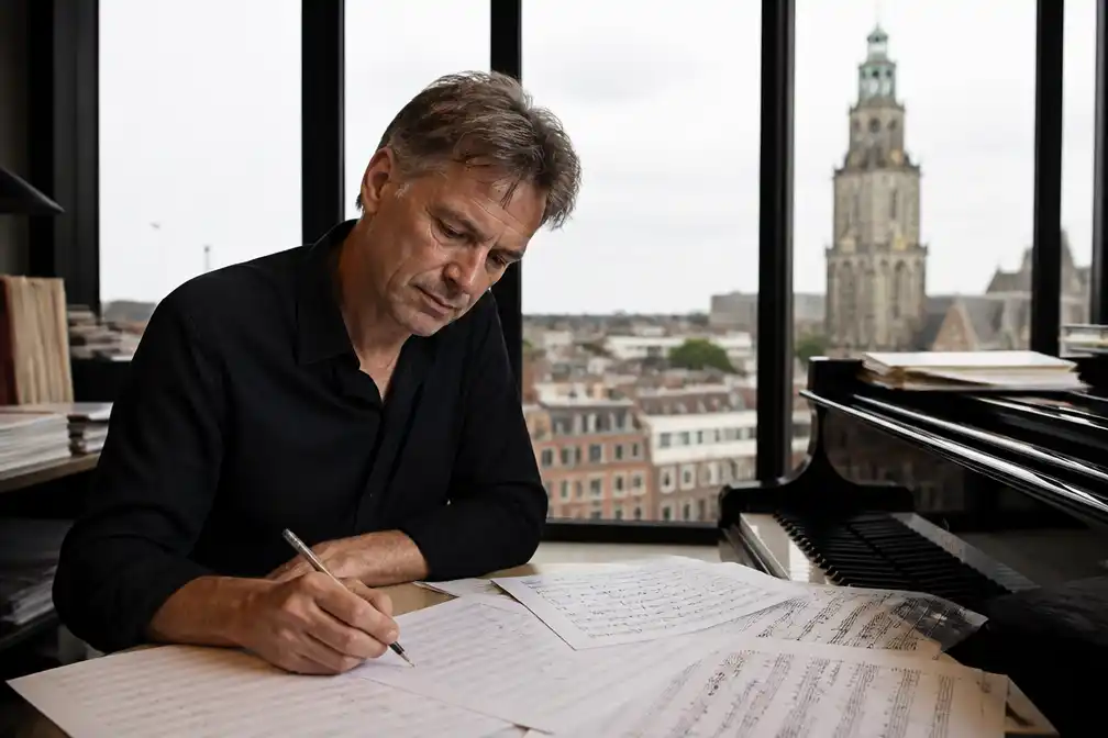 Johan Boekema schrijft jazzsymfonie voor de Martinistad