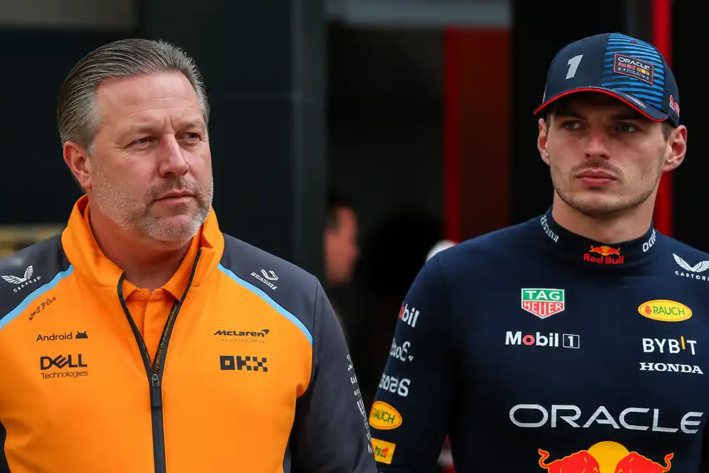 Zak Brown ontwijkt vraag over Verstappen voor Britse Grand Prix