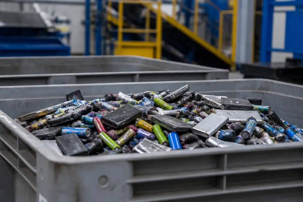 Nederland exporteerde in 2025 1.184 ton lithium uit oude batterijen naar China