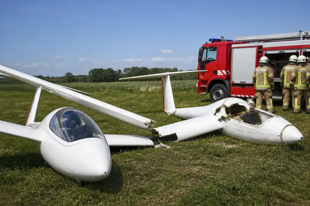 Twee zweefvliegtuigen botsen in Genk; tienerpiloten van 16 en 17 lichtgewond