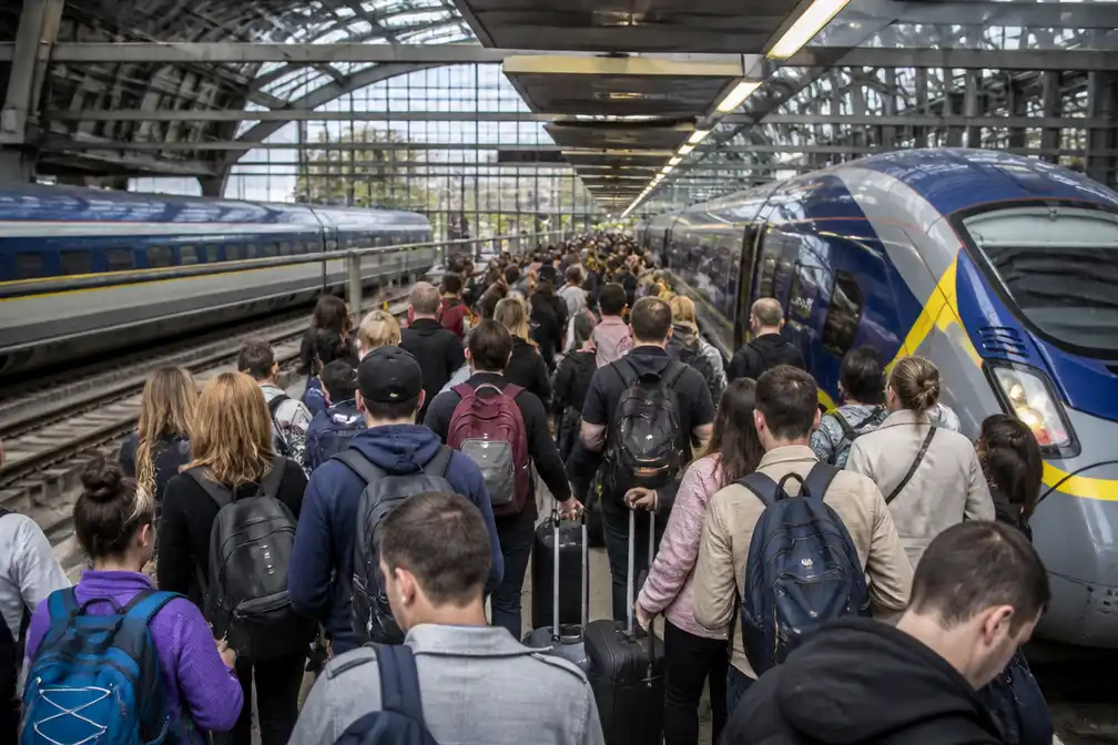 Eurostar naar Londen geschrapt door kabelbrand bij Rotterdam
