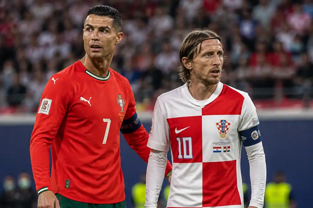 Portugal en Kroatië treffen elkaar in achtste finales WK, Ronaldo tegen Modric