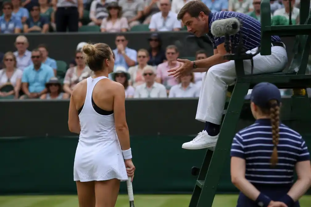 Jessica Bouzas gewaarschuwd voor zwart onderhemd op Wimbledon, Djokovic door
