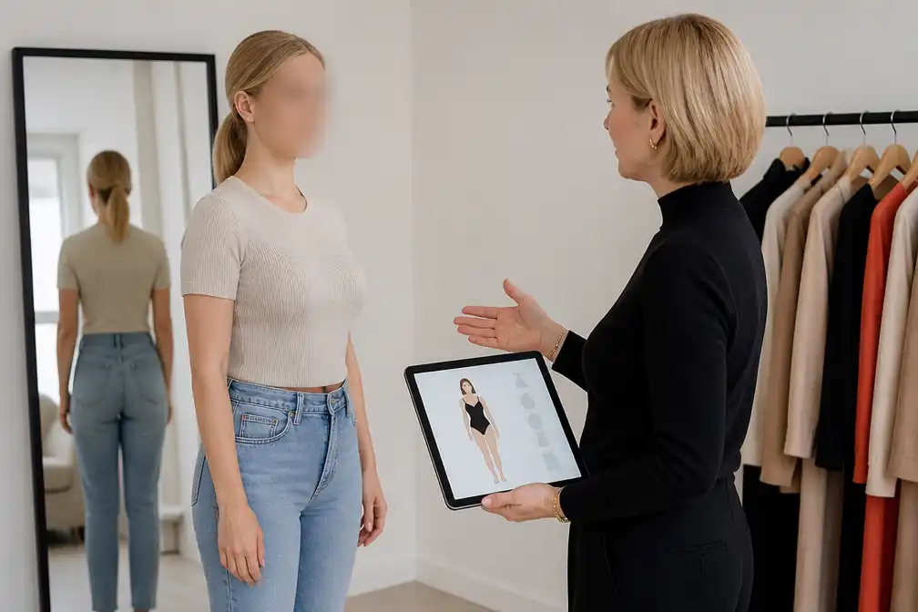 Journaliste betaalt 249 euro voor silhouetanalyse en leert haar lichaam waarderen