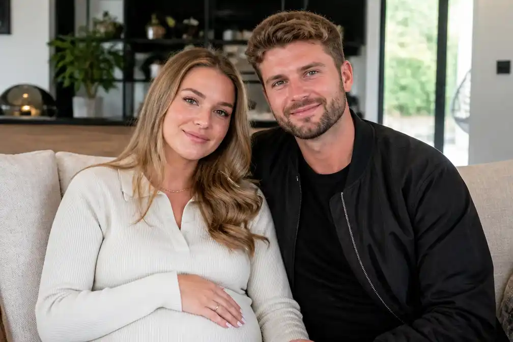 Carola Kirschbaum en Koen Weijland stellen bruiloft uit voor komst baby na miskraam