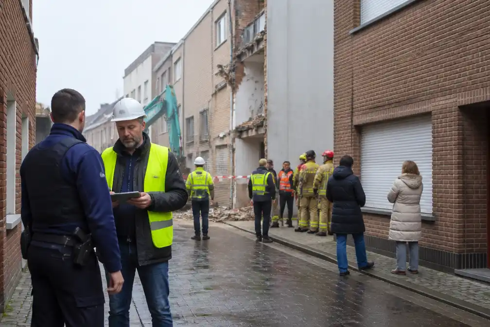 Gezin geëvacueerd in Blankenberge na schade door sloopwerkzaamheden
