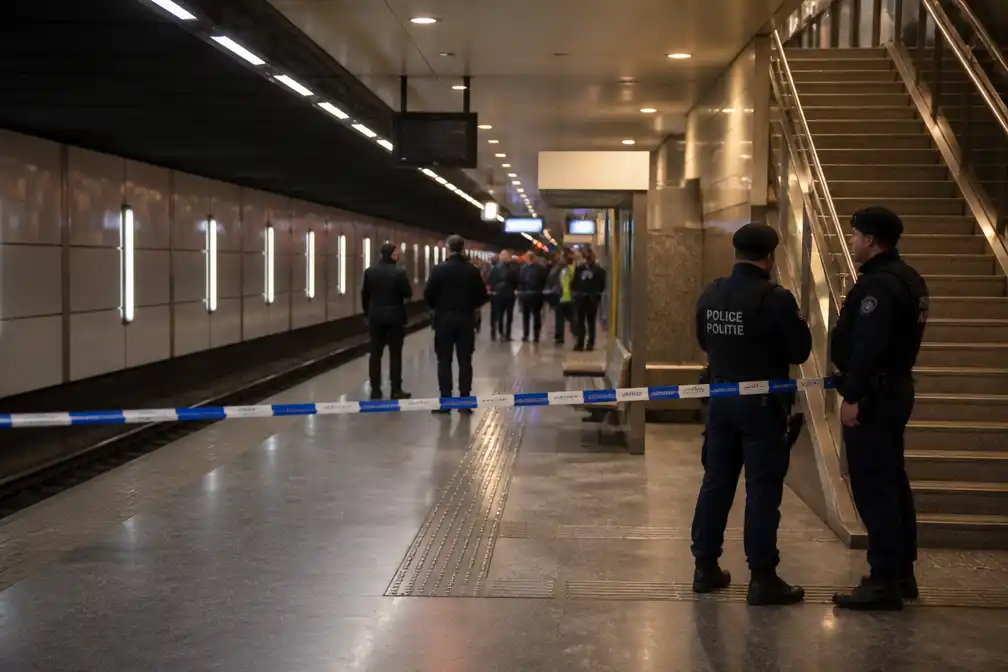 Schietpartij metrostation Clemenceau Brussel: twee veroordeeld tot 13 en 11 jaar, derde verdachte spoorloos