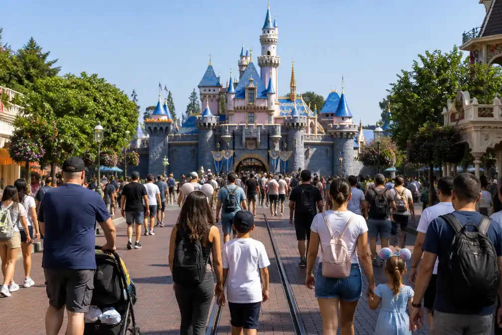 Disneyland verwelkomt miljardste bezoeker vlak voor 71e verjaardag