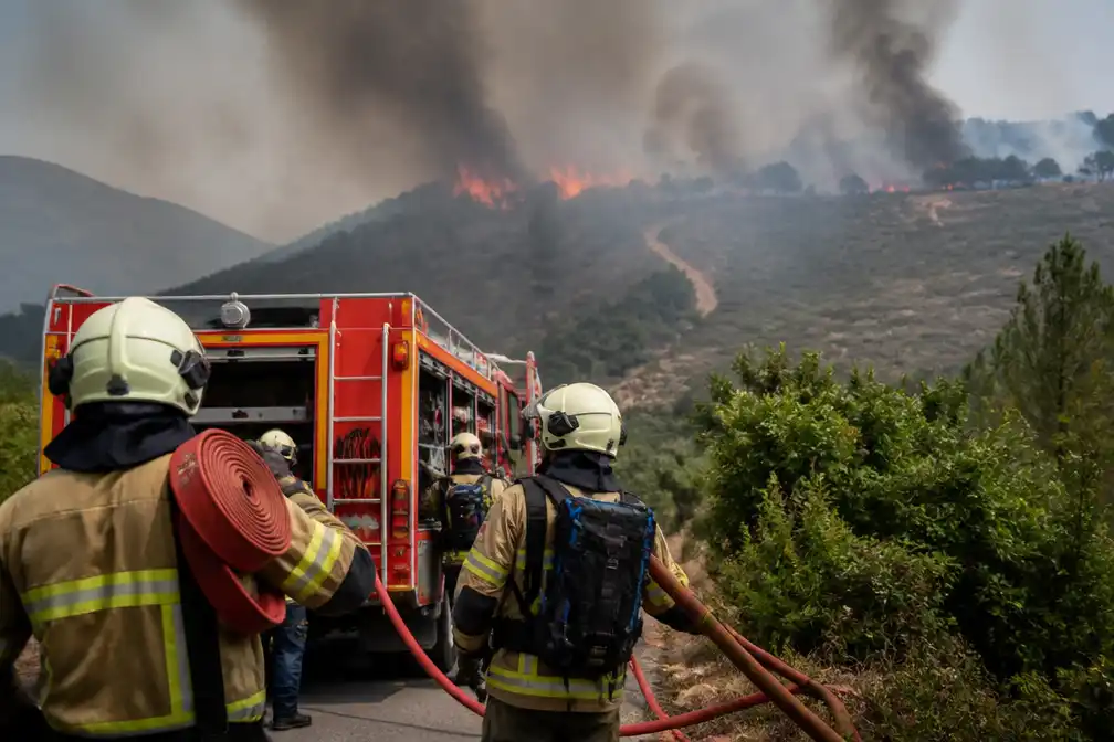 Belgische brandweermannen naar Portugal om te helpen bij bosbranden