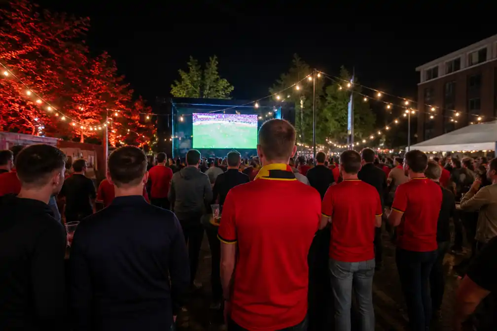Fandorpen in Machelen en Halle openen voor nachtelijke WK-match Rode Duivels tegen VS om 2 uur