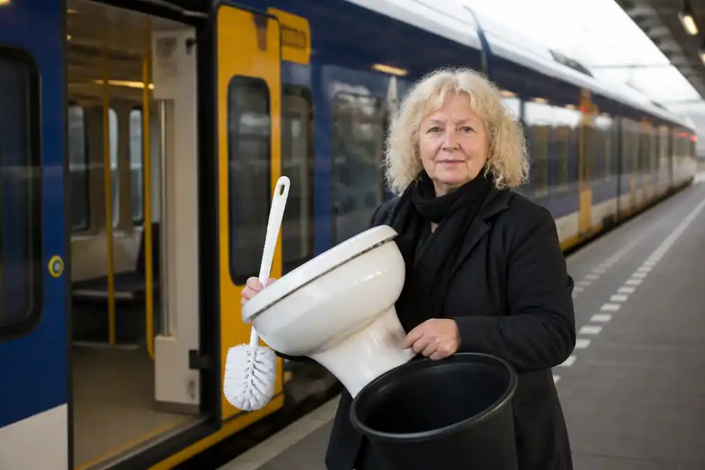 Greetje van Amstel (73) krijgt na 15 jaar campagne toiletten in regionale treinen