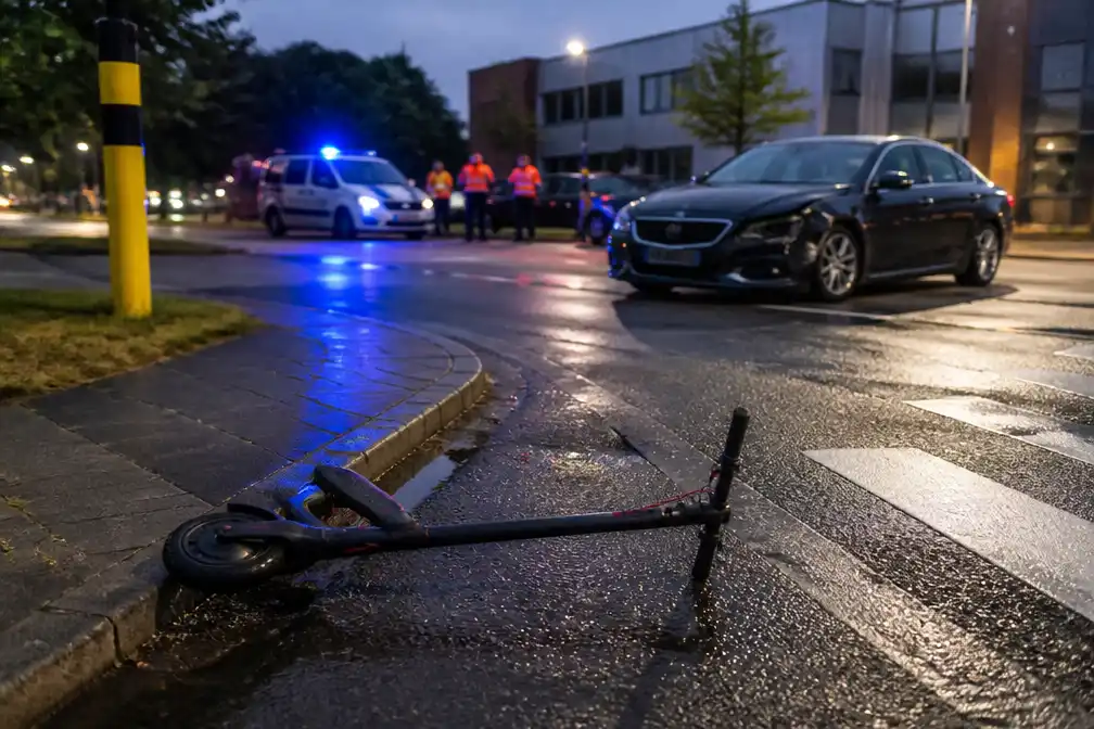 Stepper levensgevaarlijk gewond bij aanrijding in Sint-Niklaas