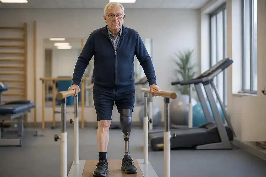 Ton van Wingerde (79) verliest been bij aanrijding met vrachtwagen, maar blijft vastberaden