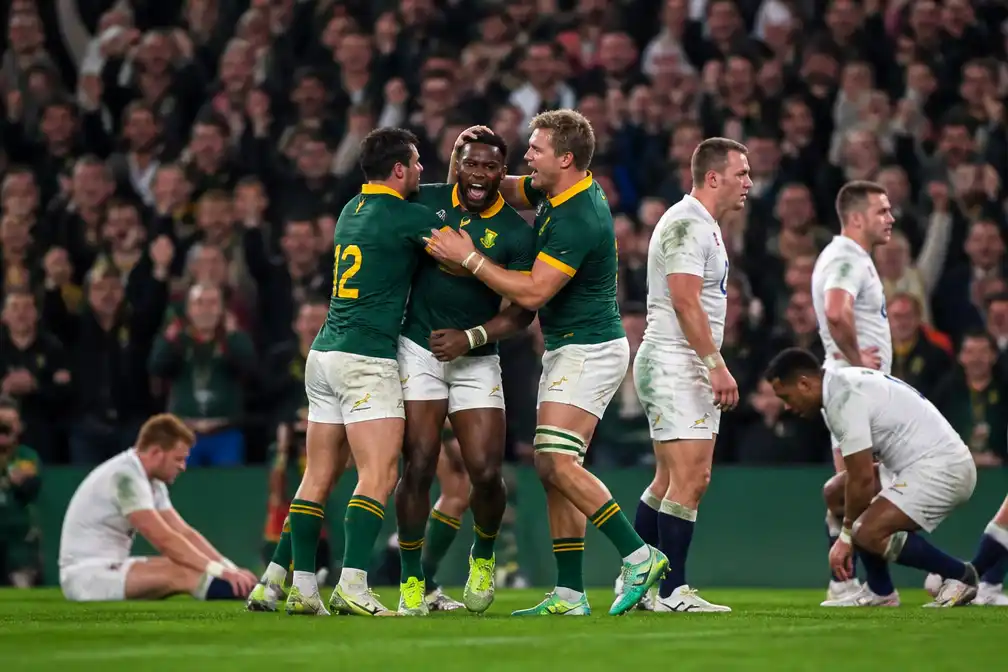 Zuid-Afrika overklast Engeland met 45-21 in Nations Championship