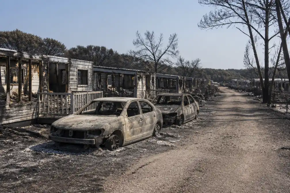 Nederlandse favoriete campings in Zuid-Frankrijk verwoest door bosbrand