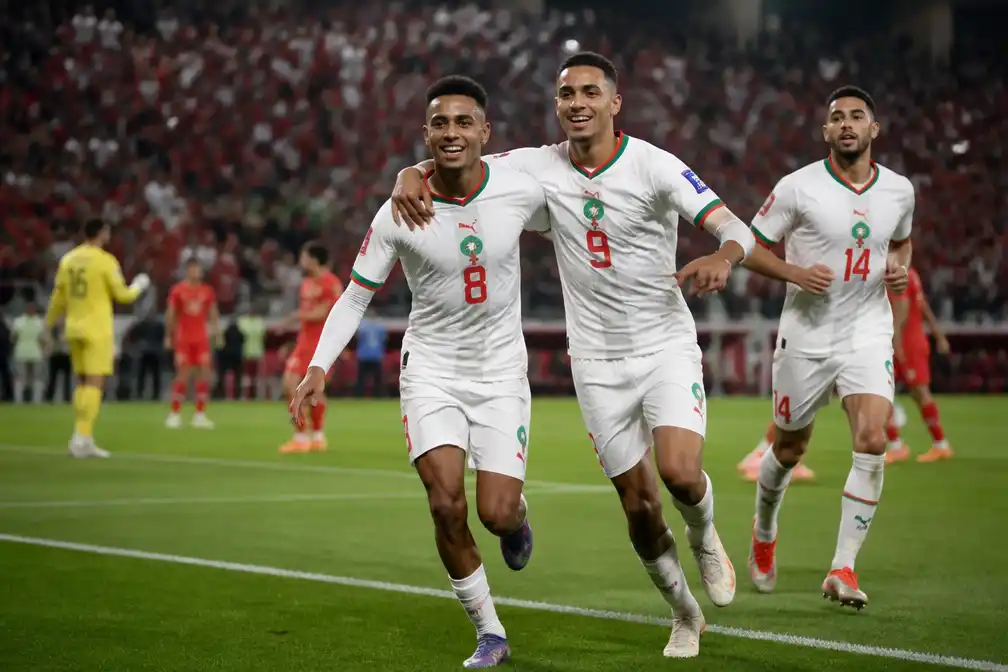Marokko verslaat Canada en bereikt kwartfinales WK, eerste Afrikaanse ploeg die dat twee keer doet