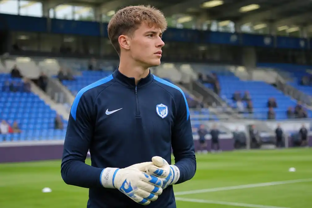 KRC Genk verlengt contract doelman Lucca Brughmans tot 2030