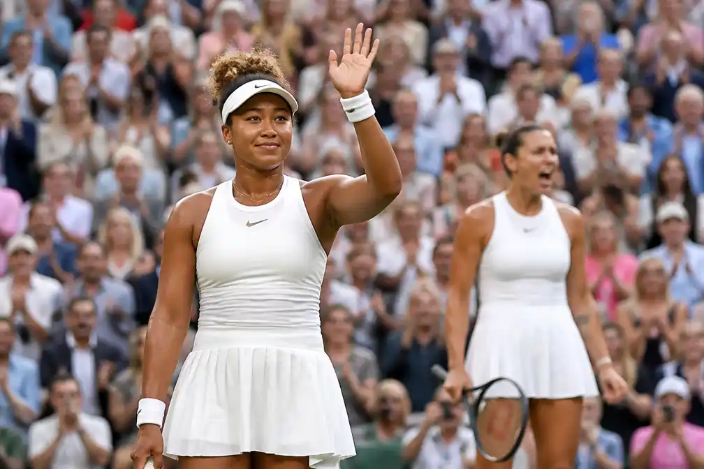 Naomi Osaka verrast wereldnummer één Aryna Sabalenka en bereikt kwartfinales Wimbledon