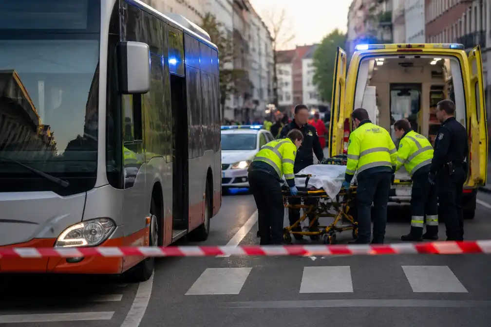 Voetgangster levensgevaarlijk gewond na aanrijding door MIVB-bus in Schaarbeek