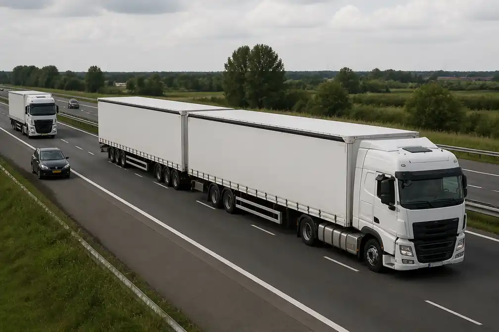 Auto-expert beantwoordt vragen over mogelijke 32 meter lange vrachtwagens
