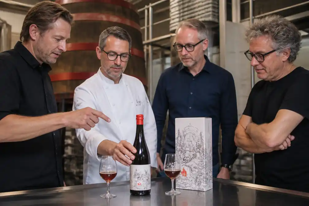 Roeselare lanceert Picon Bière de Roulers van chef Boury, Rodenbach, kunstenaar Santy
