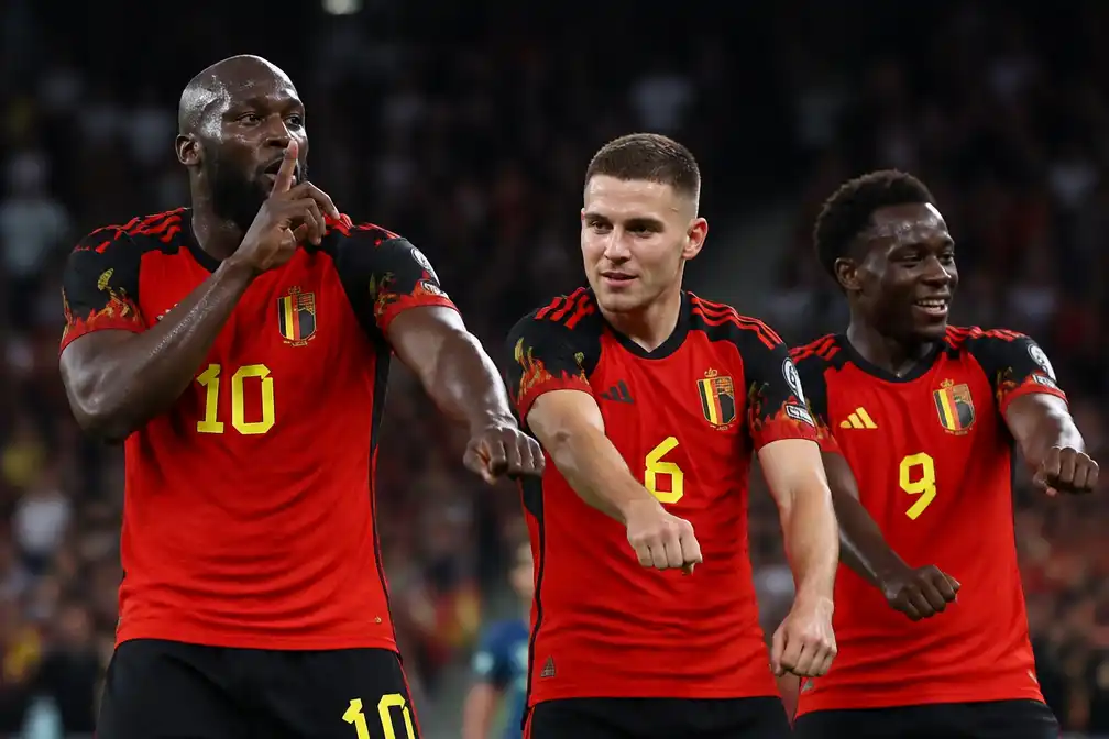 België viert doelpunt met imitatie van Trumps dans, Lukaku brengt critici tot zwijgen