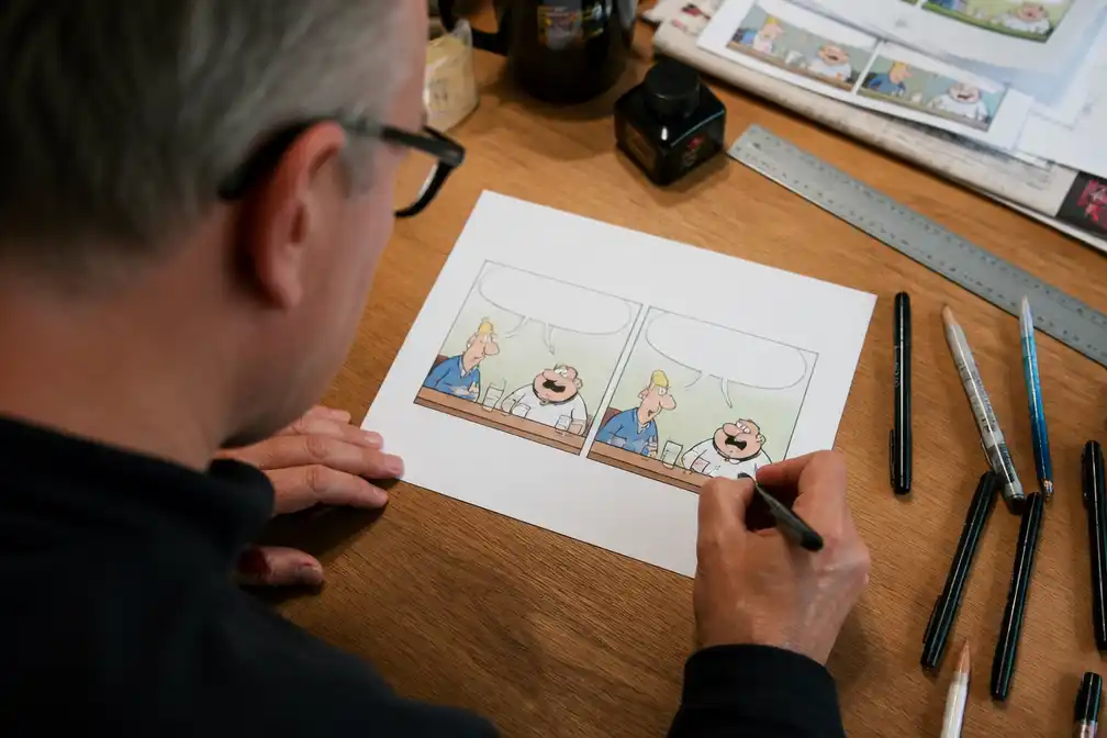 Cartoonist Paul Kusters brengt 'Toos & Henk' uit op 7 juli 2026
